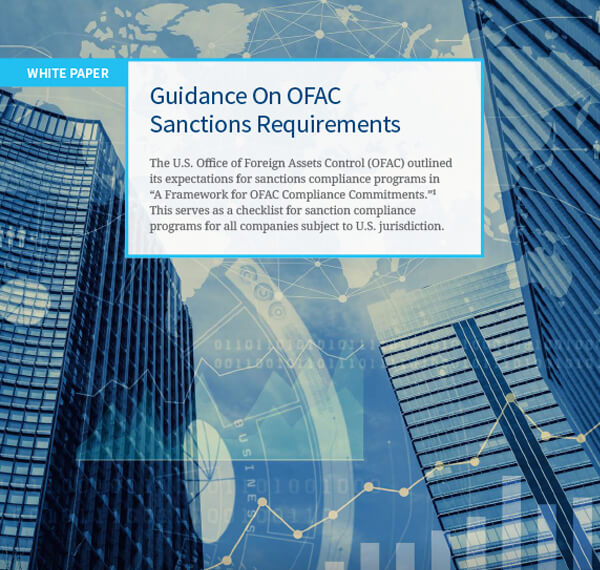 OFAC Sanctions Compliance